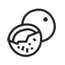 Matras met kokoslaag